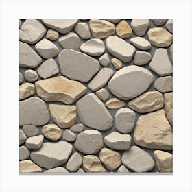 Realistic Stone Flat Surface For Background Use (49) Canvas Print
