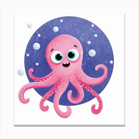 Oktopus Canvas Print