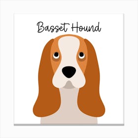 Basset Hound Canvas Print