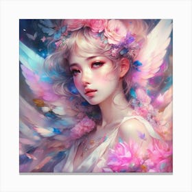 Angel Girl Canvas Print