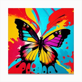 Butterfly Painting 159 Canvas Print