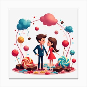 Valentine'S Day 5 Canvas Print