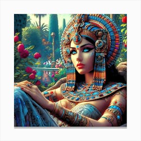 Cleopatra Portrait Artwork 208 Canvas Print