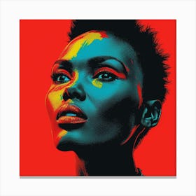 African Woman Canvas Print