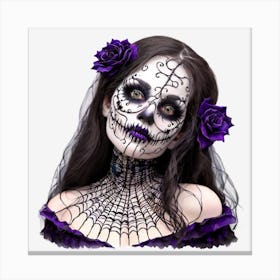 Day Of The Dead 6 Canvas Print