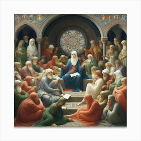 Church Of Jesus Christ Canvas Print