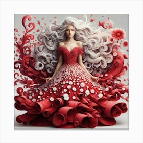 3d Art 2 Canvas Print