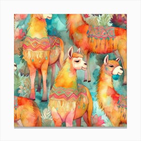 Llama Canvas Print