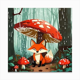 A small fox 1 Canvas Print