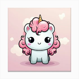 Cute Unicorn 509 Canvas Print