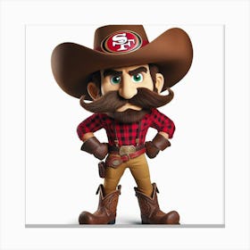 San Francisco 49ers 1 Canvas Print