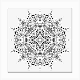 Henna Mandala 04 Canvas Print