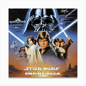 Star Wars Empire Back 1 Canvas Print