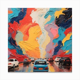 Street Scene Canvas Print