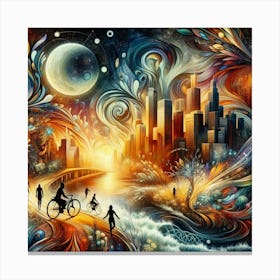 Dreamscape 19 Canvas Print