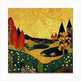 Autumn Landscape Canvas Print