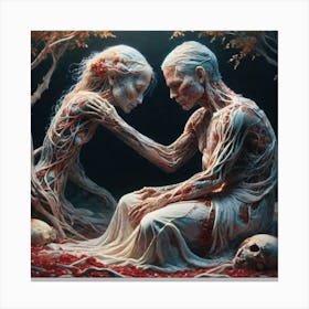 'The Lovers' Canvas Print