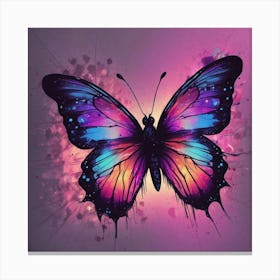 Butterfly Painting 329 Canvas Print