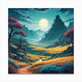 Harmony of Nature Canvas Print