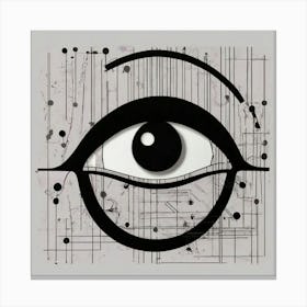 Eye Of The Machine Canvas Print