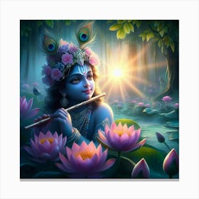 Krishna 1 Canvas Print