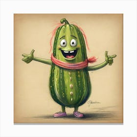 Pickle 20 Canvas Print