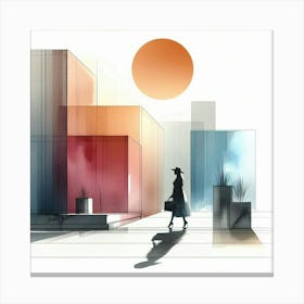 Cityscape 32 Canvas Print