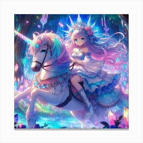 Unicorn 9 Canvas Print