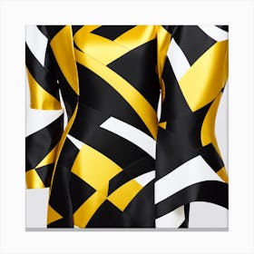 Abstract Dress Canvas Print