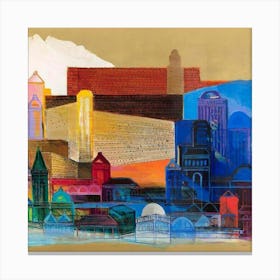 Israeli City Canvas Print