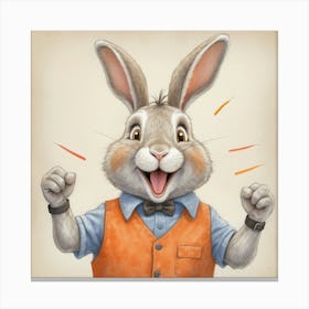 Bunny Rabbit 18 Canvas Print