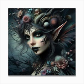 Sassy Elf Canvas Print