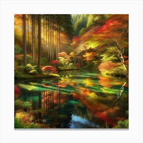 Autumn Forest 2 Canvas Print