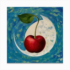 Cherry On The Moon 1 Canvas Print