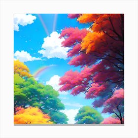 Autumn Trees 2 Canvas Print