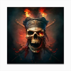 The pirate Canvas Print