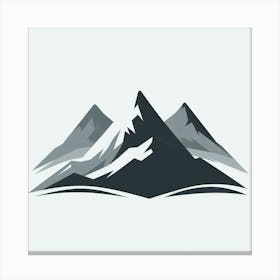 Mountain Range Canvas Print