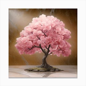 Pink Blossom Tree1 1 Canvas Print