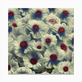 Anemone Flowers Canvas Print