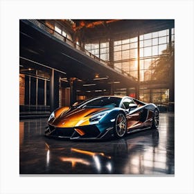 Lamborghini 54 Canvas Print