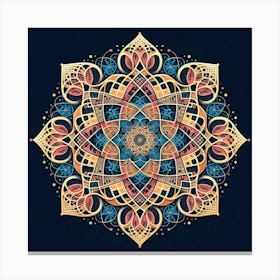 Arabic Pattern 1 Canvas Print