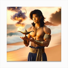 Awakening The Genie 6 Canvas Print