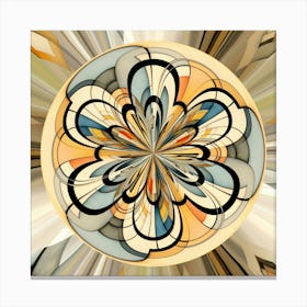 Whirling Geometry - #14 Canvas Print
