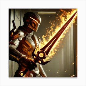 Emberblade Commandos Flame Activated Blades Canvas Print