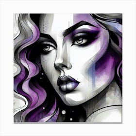 Sexy Girl Canvas Print