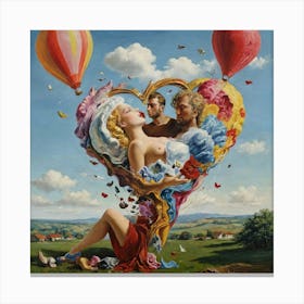 Valentine'S Day Canvas Print