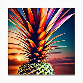 Hawaiian Pineapple Canvas Print