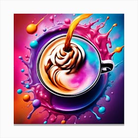 Cafe Design 2 Canvas Print