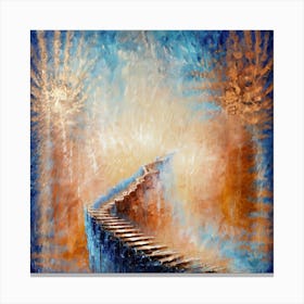 The narrow path Canvas Print