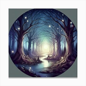 Moonlit Magic 4 Canvas Print